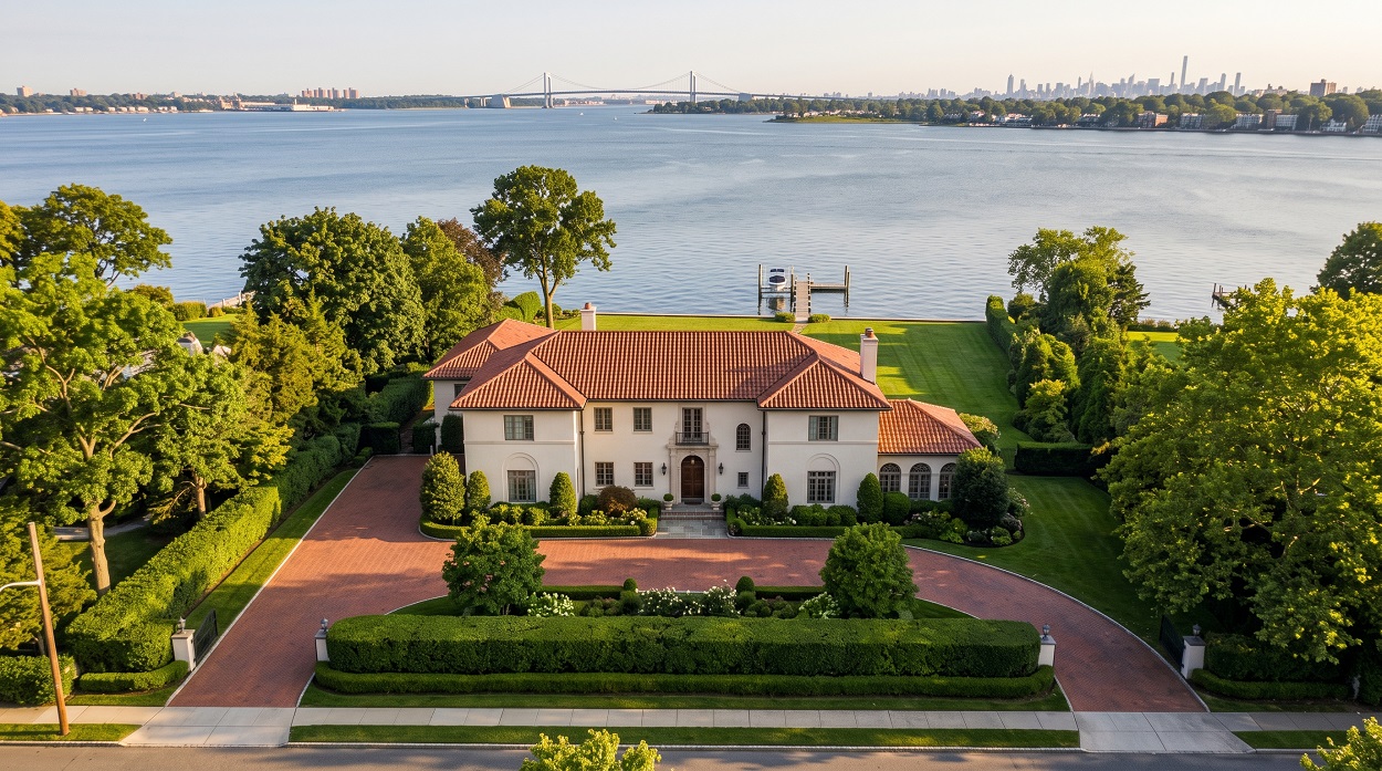 Malba waterfront estate with private docking — one of the most expensive homes in Queens